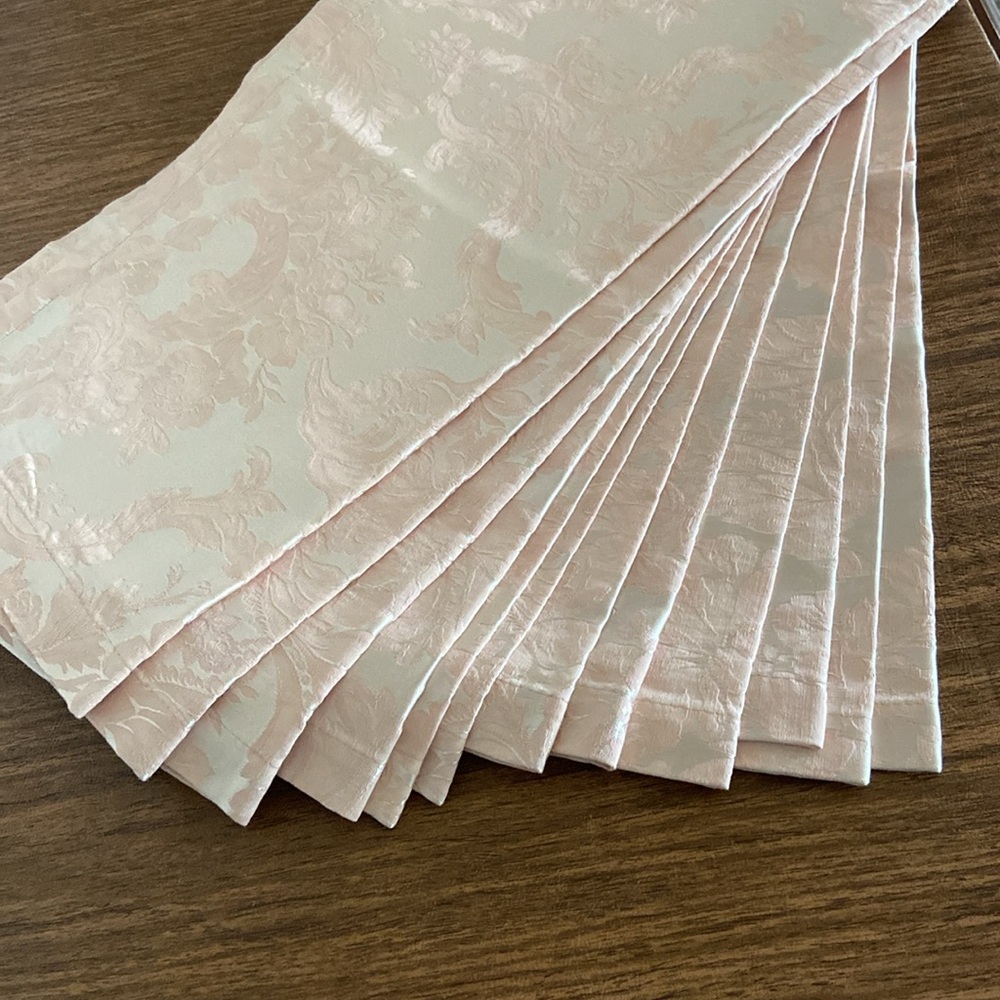 WATERFORD CLOTH NAPKINS SET OF 12